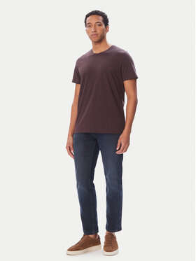 BOSS BOSS T-särk 50565324 Tumepruun Regular Fit