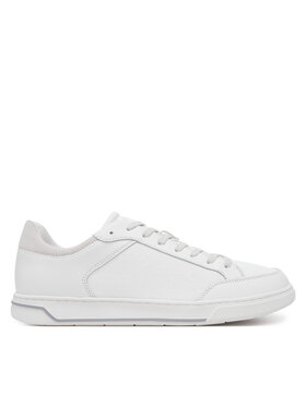 Calvin Klein Calvin Klein Sneakersy Low Top Lace Up Lth Mono HM0HM01756 Bílá
