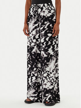 Calvin Klein Swimwear Calvin Klein Swimwear Palazzo hlače KW0KW02823 Crna Relaxed Fit