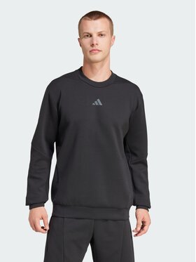 adidas adidas Bluza Designed for Training Crew Czarny Regular Fit