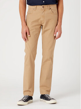 Wrangler Wrangler Stoffhose Greensboro W15QDRC20 112334233 Beige Straight Leg
