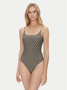 Guess Guess Strój kąpielowy E5GJ45 KCRL2 Zielony