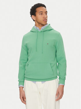 Tommy Hilfiger Tommy Hilfiger Felpa Essential MW0MW37235 Verde Regular Fit