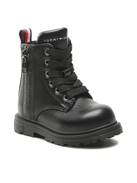 Tommy Hilfiger Tommy Hilfiger Trapery Lace-Up Bootie T1A5-32370-1355 M Czarny