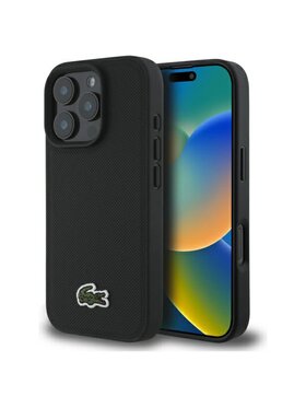 Lacoste Lacoste Etui na telefon Iconic Petit Pique Czarny