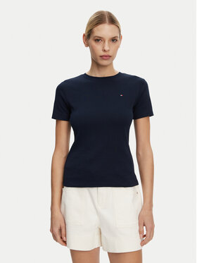 Tommy Hilfiger Tommy Hilfiger T-särk New Cody WW0WW40587 Tumesinine Regular Fit