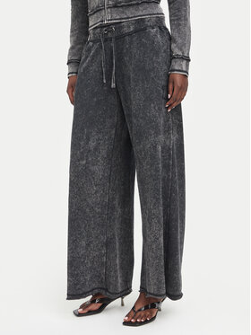 Juicy Couture Juicy Couture Spodnji del trenirke JCWBJ226321 Črna Relaxed Fit