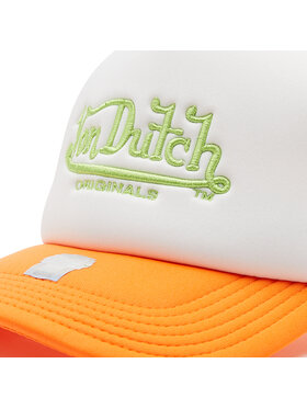 Von Dutch Kapa S šiltom Trucker Atlanta 7030140 Oranžna