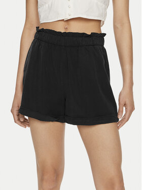 Vero Moda Vero Moda Szövet rövidnadrág Harper 10283731 Fekete Loose Fit