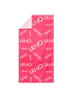 Liu Jo Liu Jo Asciugamano Telo Stampa Portalo VA3176 T0300 Rosa