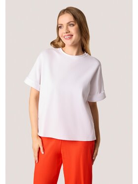 QUIOSQUE QUIOSQUE Bluzka Quiosque 2UI005100 Biały Regular Fit
