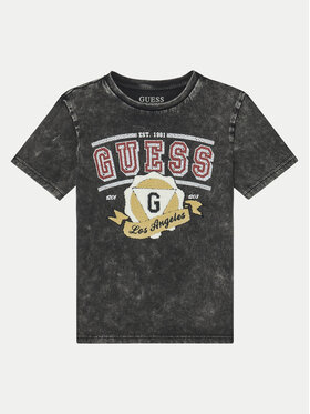 Guess Guess T-Shirt L5RI08 K8HM4 Schwarz Regular Fit