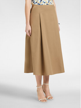 Elena Mirò Elena Mirò Gonna midi 1063P000086N022 Marrone A-Line Fit