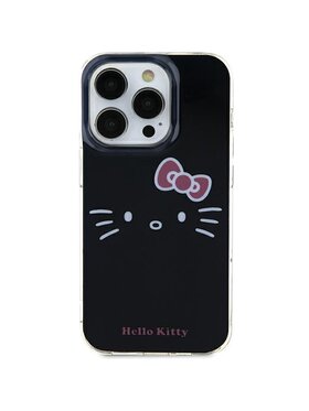 Hello Kitty Hello Kitty Etui na telefon iPhone 15 Czarny