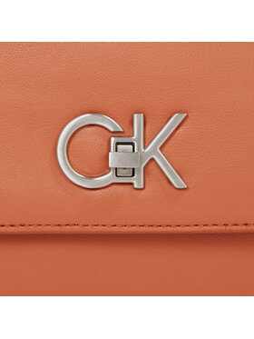 Calvin Klein Ročna Torba Re-Lock Crossbody W/Flap Sm K60K610770 Rjava