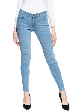 Lee Lee Jeansy SCARLETT Niebieski Skinny Fit