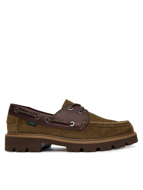 Clarks Clarks Loafersy Cleyhill Boat 26186180 Zelená