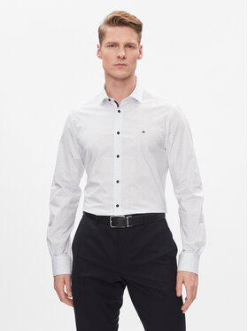 Tommy Hilfiger Tommy Hilfiger Cămașă MW0MW33836 Albastru Slim Fit