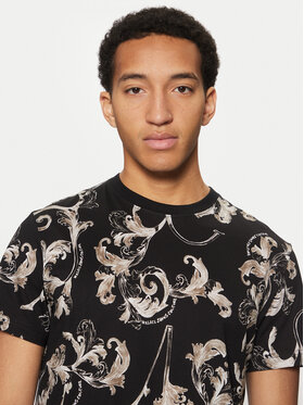 Versace Jeans Couture Versace Jeans Couture Тишърт 78GAH6S0 Черен Slim Fit