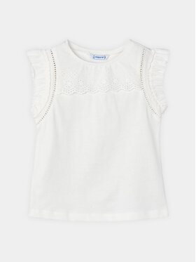 Mayoral Mayoral Top 3094 Bijela Regular Fit