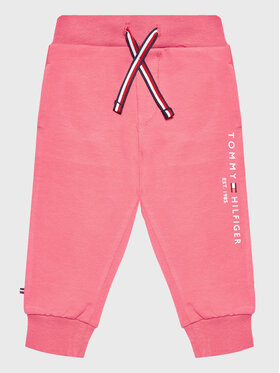 Tommy Hilfiger Tommy Hilfiger Teplákové nohavice Baby Essential KN0KN01281 Ružová Regular Fit