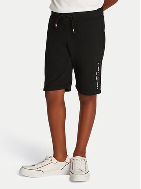 Tommy Hilfiger Tommy Hilfiger Спортни шорти Essential KB0KB09667 Черен Regular Fit