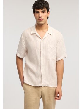 Trussardi Trussardi Koszula 5031N000038N0RB Kremowy Regular Fit