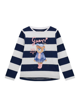 Guess Guess Блуза K5BI11 K9NF4 Тъмносин Regular Fit