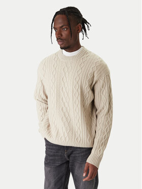 BOSS BOSS Maglione Kableto 50548689 Beige Regular Fit