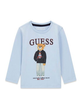 Guess Guess Halenka N6YI06 K3794 Světle modrá Regular Fit