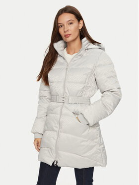 Guess Guess Geacă de iarnă Seline W4BL58 WGL72 Gri Regular Fit
