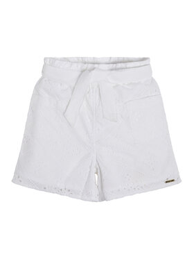Guess Guess Szorty materiałowe J3GD04 WFGJ0 Biały Relaxed Fit