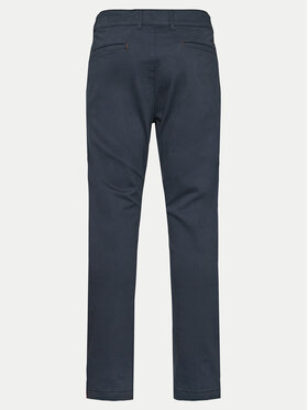 INDICODE Chino Hlače Kellen 60-336 Mornarsko Modra Slim Fit