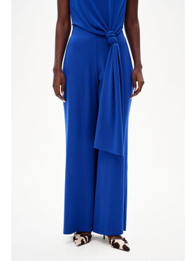 blue shadow blue shadow Spodnie damskie Fina Niebieski Regular Fit