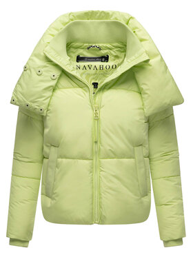 Navahoo Navahoo Kurtka zimowa Traumelfe Zielony Regular Fit