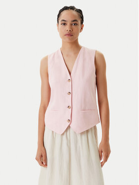 United Colors Of Benetton United Colors Of Benetton Жилет 2AGHDJ00G Рожевий Slim Fit