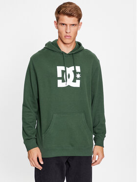 DC DC Majica dugih rukava Dc Star Otlr ADYSF03099 Zelena Regular Fit