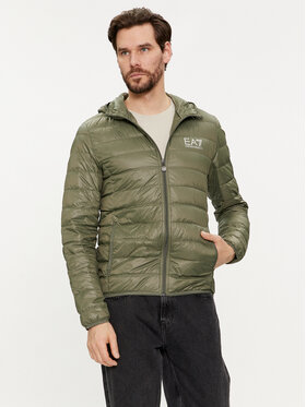 EA7 Emporio Armani EA7 Emporio Armani Giubbotto piumino 8NPB02 PN29Z 1846 Verde Regular Fit