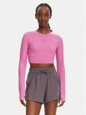 adidas by Stella McCartney adidas by Stella McCartney Koszulka techniczna Stella McCartney TrueStrength JJ1644 Różowy Slim Fit