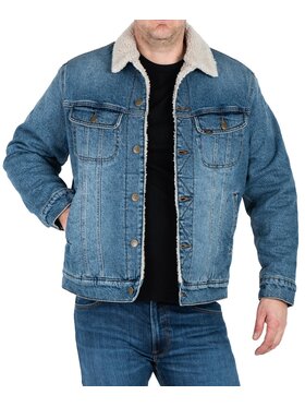 Lee Lee Kurtka zimowa 112357982 Niebieski Regular Fit