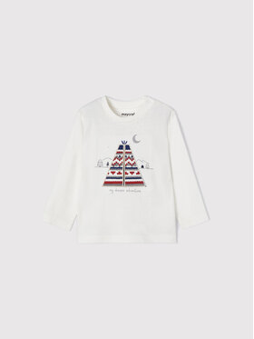 Mayoral Mayoral Bluse 2007 Weiß Regular Fit