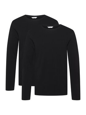 Henderson Henderson Komplet longsleeve 43000 Czarny Regular Fit