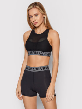 Calvin Klein Performance Calvin Klein Performance Αθλητικό σουτιέν Medium Support Sports 00GWF1K108 Μαύρο