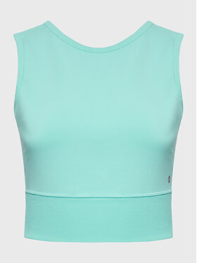 Deha Deha топ B84010 Син Slim Fit