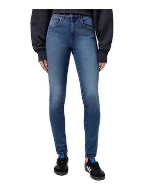 Wrangler Wrangler Jeansy 112351742 Niebieski Skinny Fit