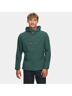 Alpinus Alpinus Kurtka softshell Pourri Zielony Active Fit