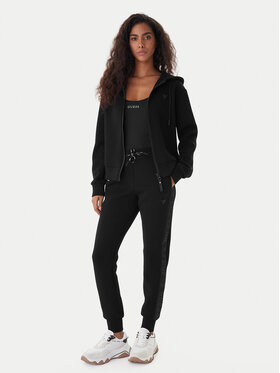 Guess Guess Spodnji del trenirke V2YB18 K7UW2 Črna Regular Fit