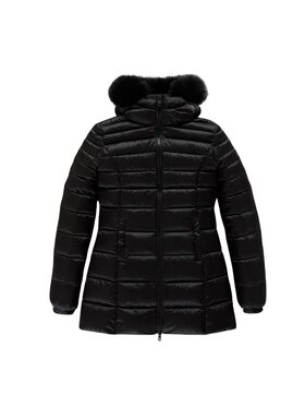RefrigiWear RefrigiWear Giubbotto invernale MEAD FUR JACKET W97618 Nero Regular Fit