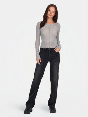 ONLY Jeans Hlače Blush 15330779 Črna Straight Fit