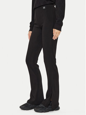 HUGO Hugo Szövet nadrág Naessa 50517459 Fekete Slim Fit